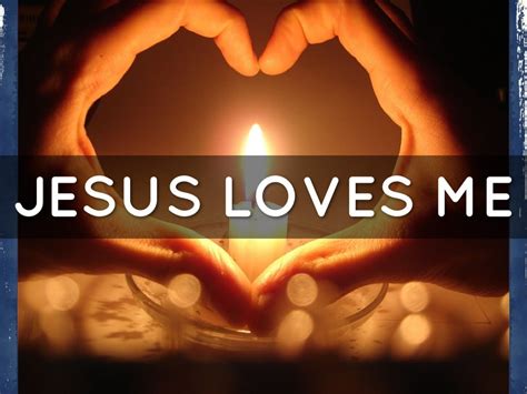 1 Jesus loves me! This I know, for the Bible tells me so. Little ones to him belong. They are weak, but he is strong. Refrain: Yes, Jesus loves me! Yes, Jesus loves me! Yes, Jesus loves me! The Bible tells me so. 2 Jesus loves me! This I know, as he loved so long ago, taking children on his knee,